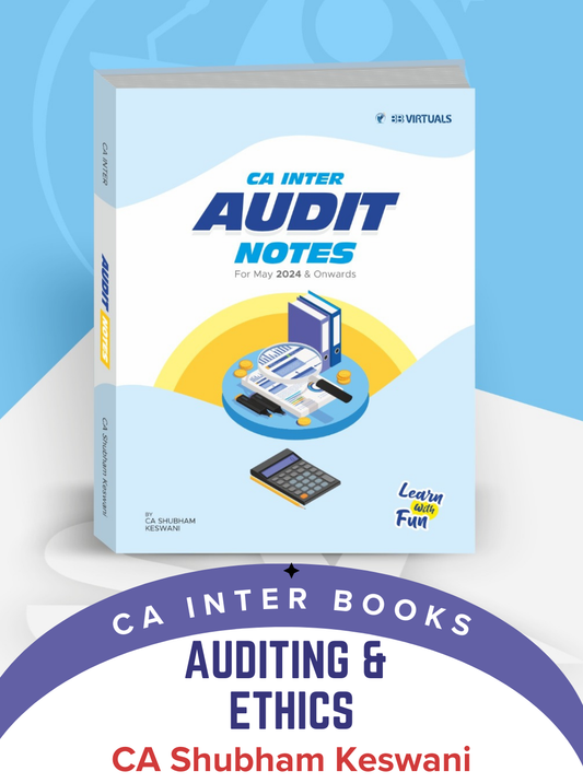 CA Inter Audit Notes New Scheme by CA Shubham Keswani For Sep 2024 & Jan 2025