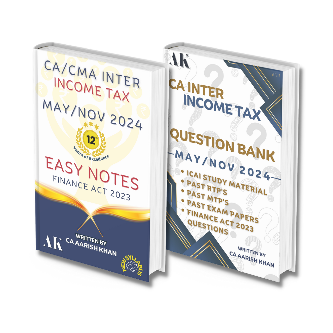 CA Inter Income Tax Hindi Regular Batch by CA Aarish Khan