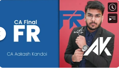 CA Final Financial Reporting English Regular Batch by CA Aakash Kandoi