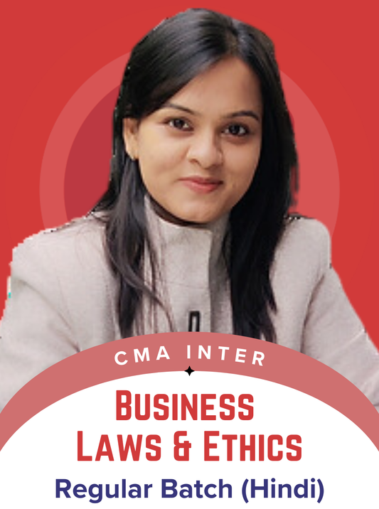 CMA Inter Business Laws and Ethics Regular Batch by CA Shivangi Agrawal