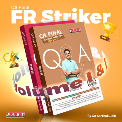 CA Final FR Books by CA Sarthak Jain FAST Education