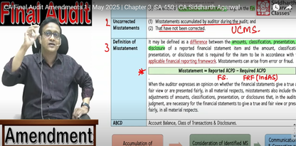 CA Final Audit Hindi Regular Batch by CA Siddharth Agarwal