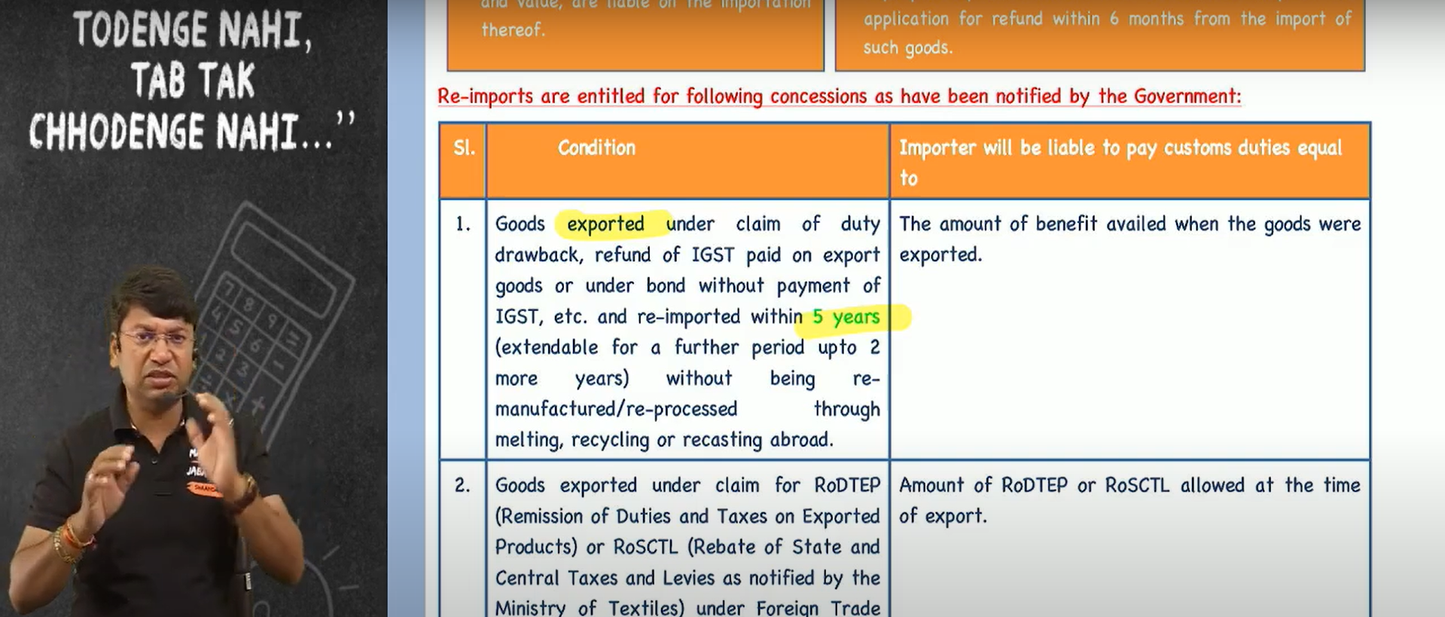 CMA Final Indirect Tax Hindi Regular Batch By CA Yashvant Mangal