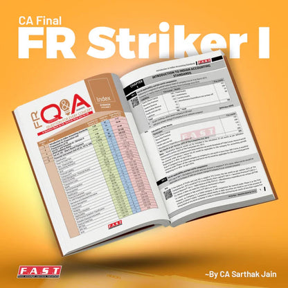 CA Final FR Books by CA Sarthak Jain FAST Education