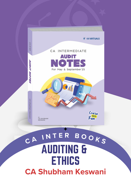 CA Inter Audit Notes New Scheme by CA Shubham Keswani