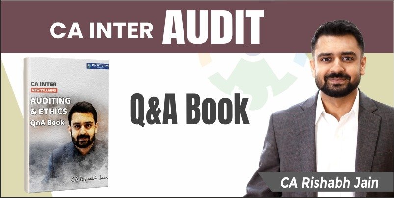 CA Inter Audit Questionnaire Book by CA Rishabh Jain Ekatvam Academy