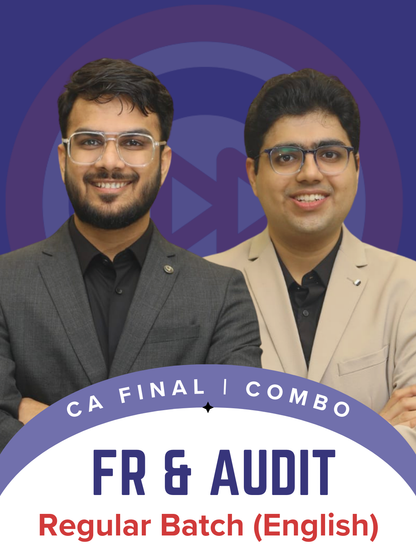 CA Final Financial Reporting and Audit English Regular Combo by CA Aakash Kandoi and CA Shubham Keswani