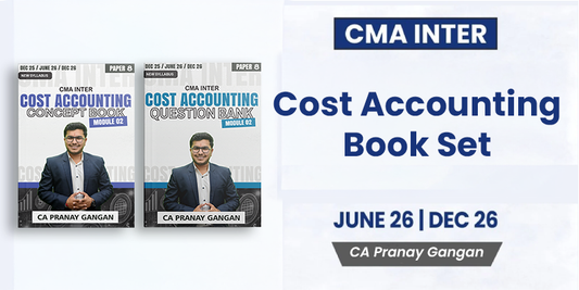 CMA Inter Costing Regular Books by CA Pranay Gangan Ekatvam Academy