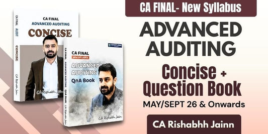 CA Final Audit Regular Books Set by CA Rishabh Jain Ekatvam Academy