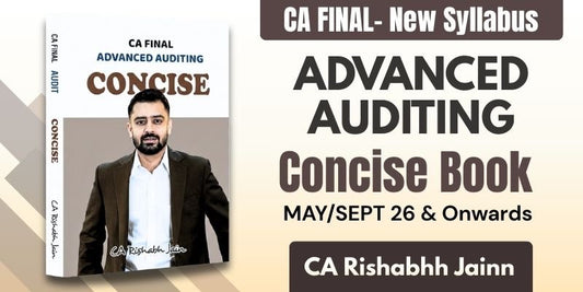 CA Final Audit Concise Book by CA Rishabh Jain Ekatvam Academy