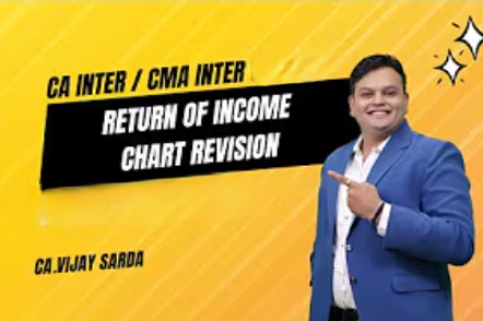 CMA Inter Direct Taxation Regular Batch by CA Vijay Sarda