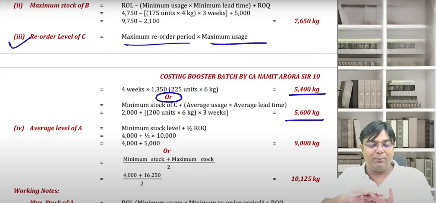 CA Inter Cost and Managment Hindi Regular Batch by CA Namit Arora