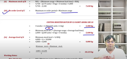 CA Inter Cost and Managment Hindi Regular Batch by CA Namit Arora