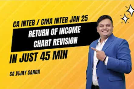 CA Inter Direct Taxation Hindi Regular Batch by CA Vijay Sarda