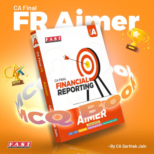 CA Final FR Books by CA Sarthak Jain FAST Education