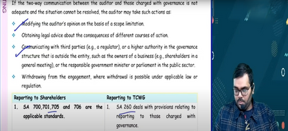 CA Inter Audit and Ethics English Exam Oriented Batch by CA Sanidhya Saraf