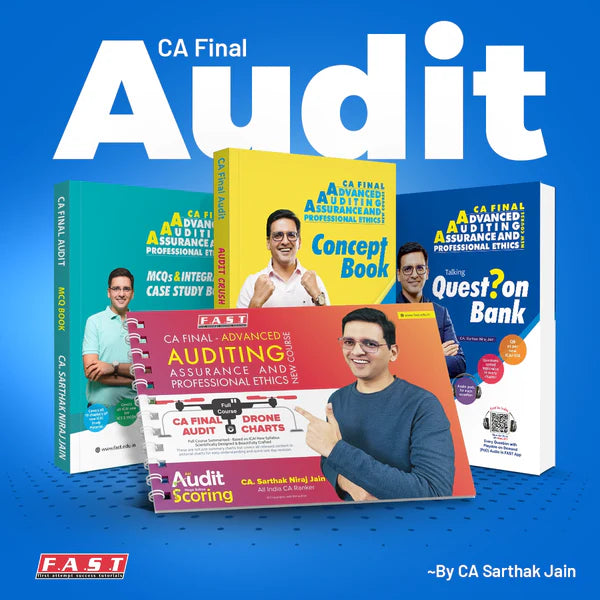CA Final Audit Books CA Sarthak Jain FAST Education
