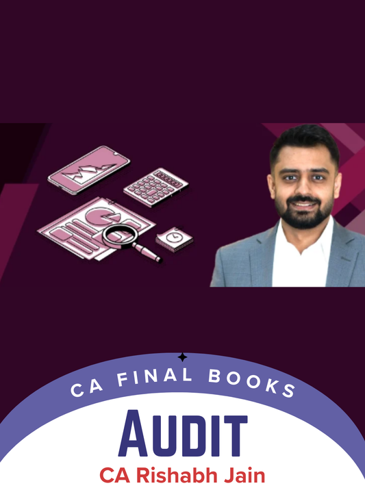 CA Final Audit Regular New Syllabus Books By CA Rishabh Jain