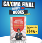 CA/ CMA Final DT Books | Original Notes by CA Shirish Vyas Prime Vision Professional Education