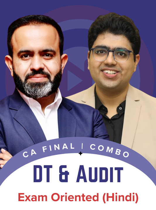 CA Final Direct Tax Fast Track Exam Oriented and Audit Fast Track Hindi Batch Combo by CA Shubham Keswani and CA Bhanwar Borana