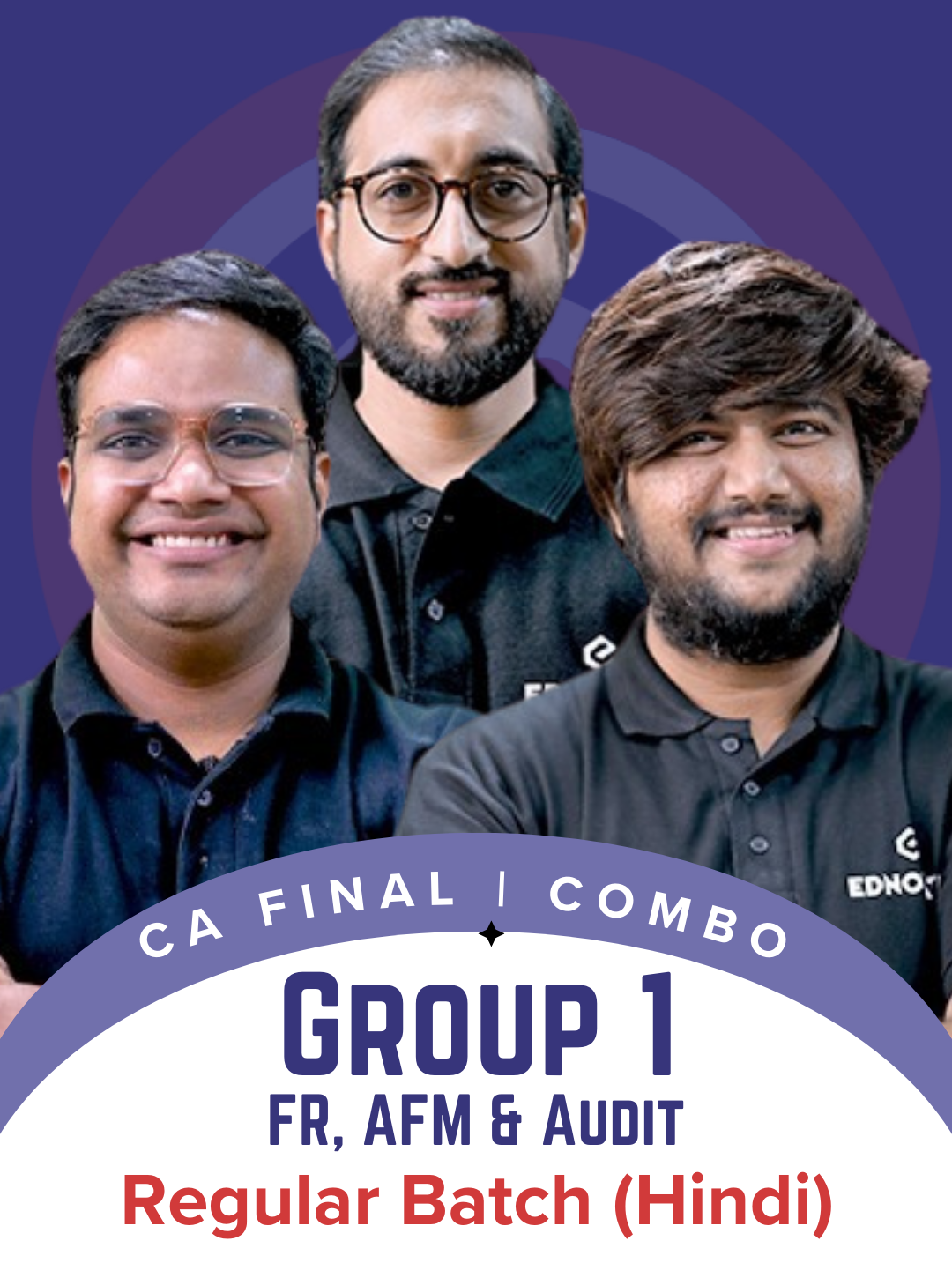 CA Final Financial Reporting, Advanced Financial Management and Audit Regular Hindi Batch Combo by CA Aditya Sharma, CA Dhawal Purohit and CA Chirag Mehta