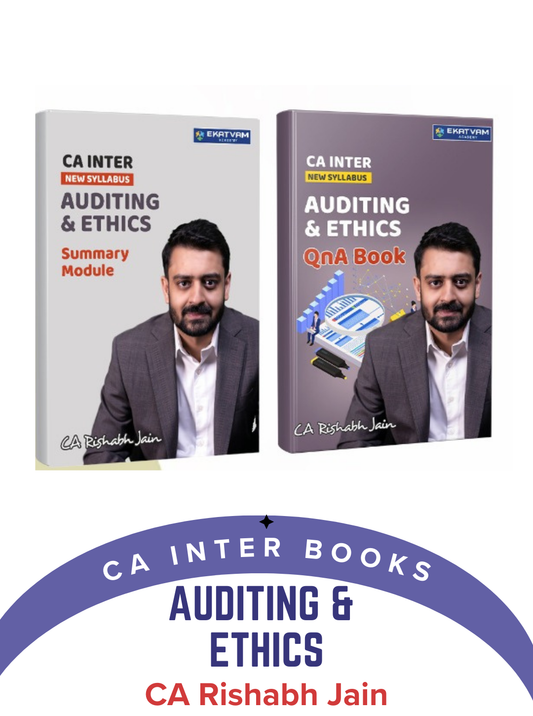 CA Inter Audit Questionnaire & Summary Book By CA Rishabh Jain