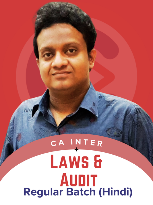 CA Inter Law and Audit Hindi Regular Batch by CA Siddharth Agarwal