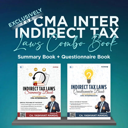 CMA Inter Indirect Taxation Hindi Regular Batch By CA Yashvant Mangal