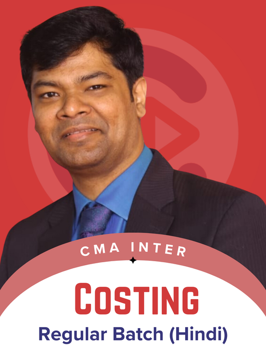 CMA Inter Costing Hindi Regular Batch by CA Ranjan Periwal