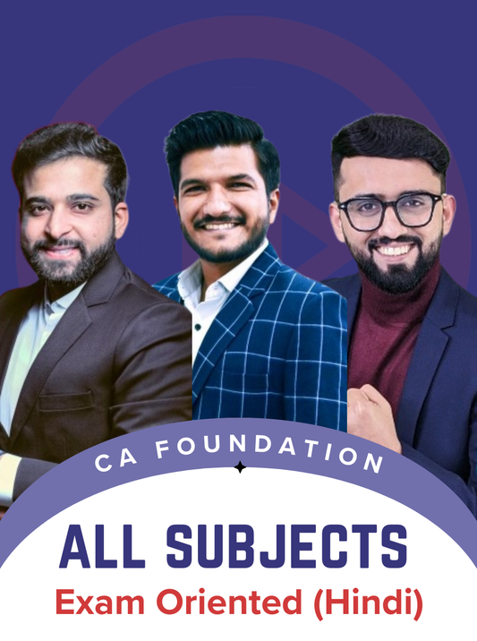CA Founation | ALL SUBJECTS [COMBO] - Exam Oriented Batch for May/Sep. 26 by BB Virtual Educators BB Virtuals