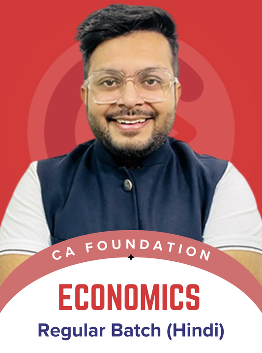 CA Foundation Business Economics Hindi Regular Batch By CA Mohnish Vora