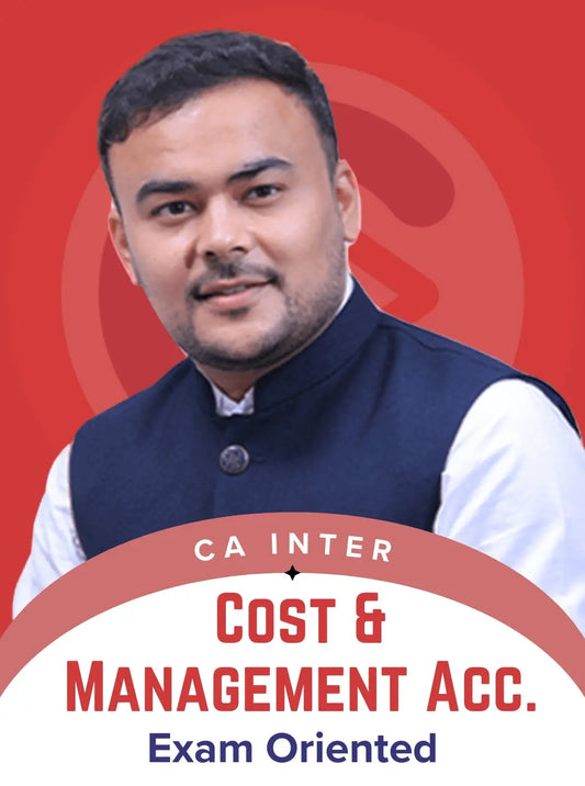 CA Intermediate Exam Oriented Batch Cost and Management Accounting Jan , May , Sep 26  by CA Pranav Popat Conferenza