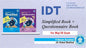 CA CS CMA Final IDT Simplified & Questionnaire Book Set by CA Vishal Bhattad Conferenza