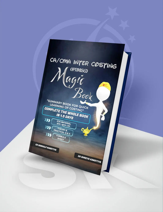CA Inter Cost & Management Accounting Magic Book by CA Sankalp Kanstiya Conferenza