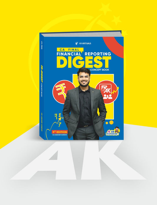 CA Final Financial Reporting Digest Concept Book by CA Aakash Kandoi Conferenza