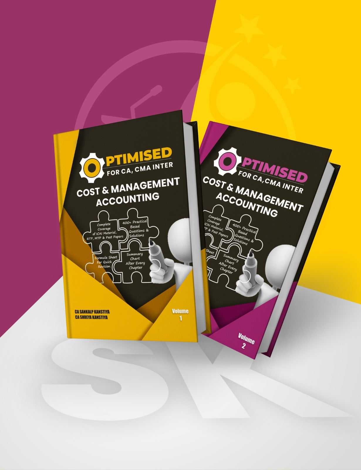 CA Inter Cost & Management Accounting Optimised Book by CA Sankalp Kanstiya Conferenza