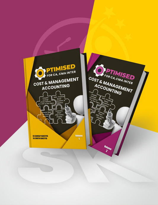 CA Inter Cost & Management Accounting Optimised Book by CA Sankalp Kanstiya Conferenza
