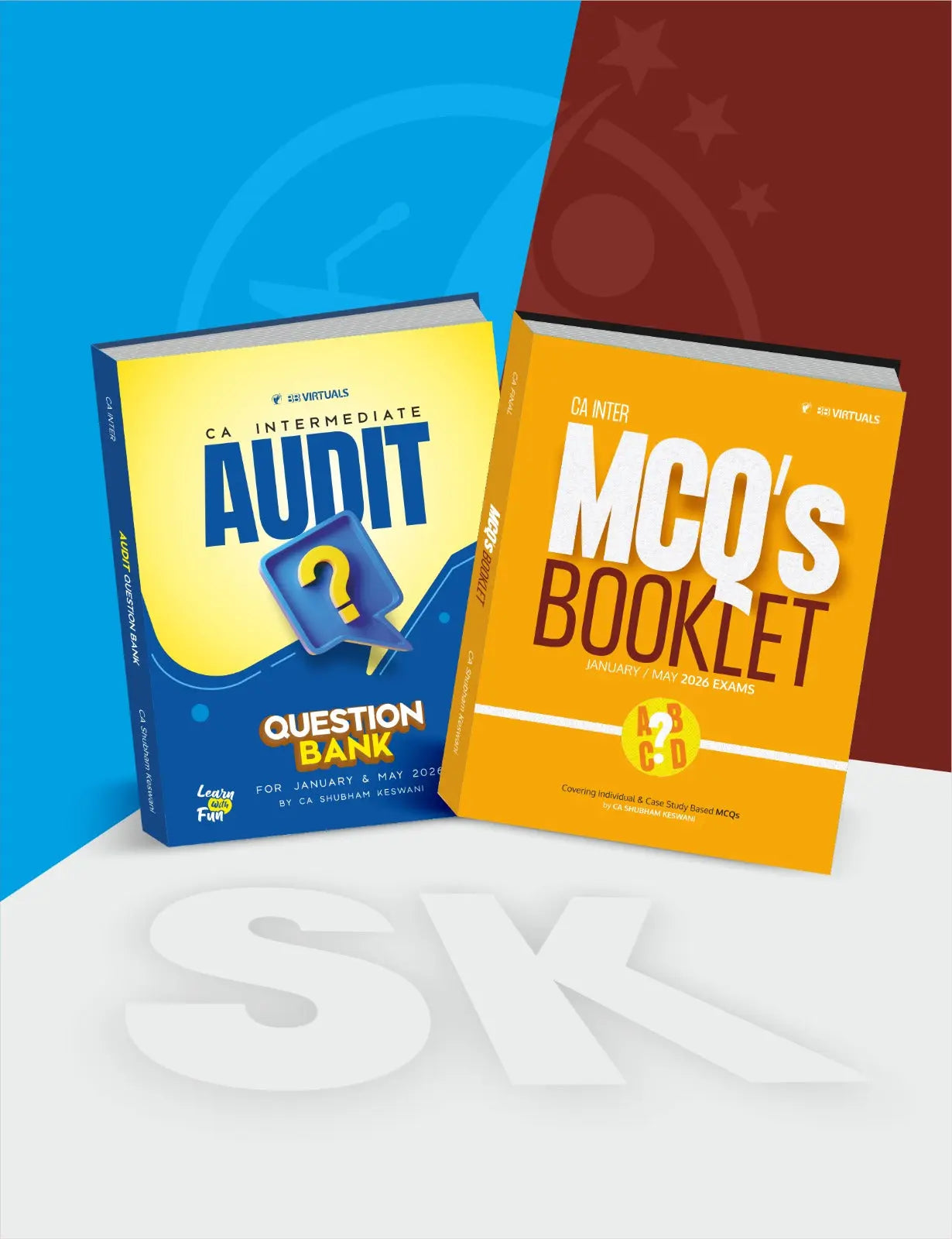 CA Inter Audit Question Bank & MCQs by CA Shubham Keswani Conferenza