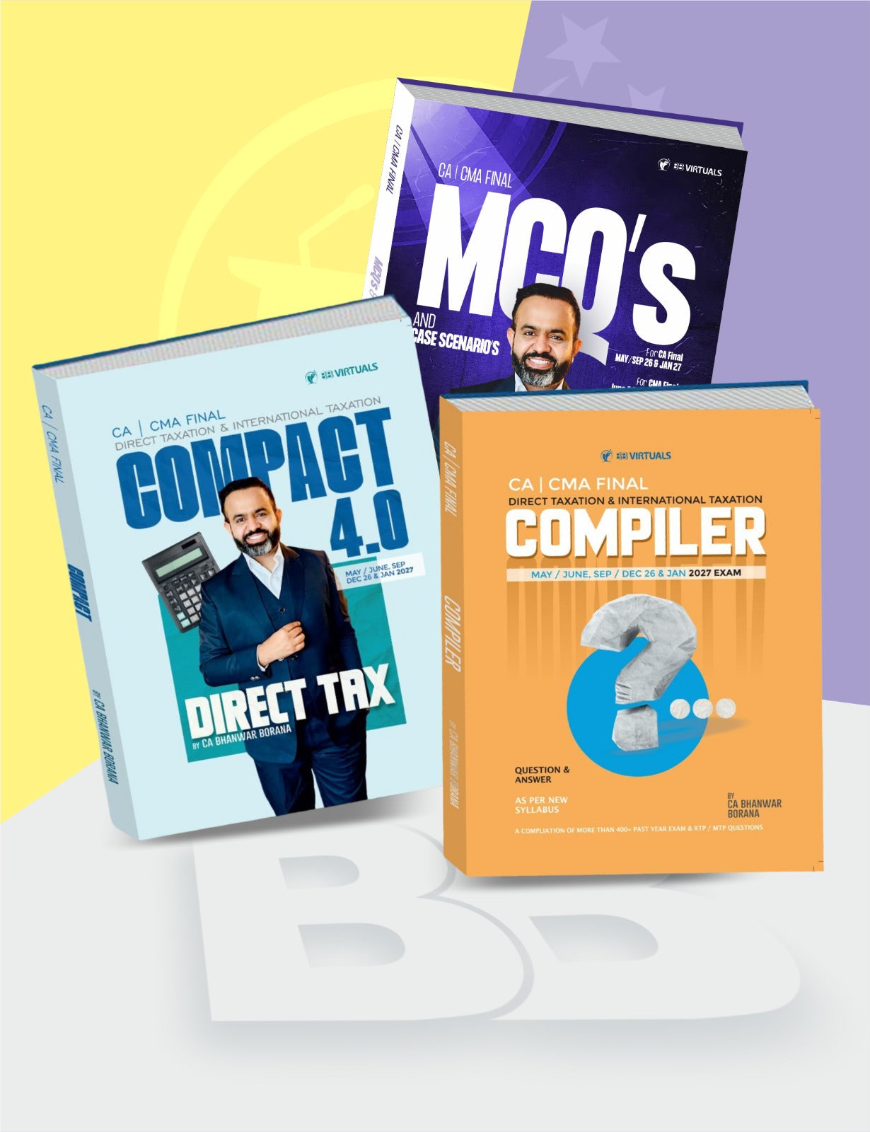 CA/CMA Final Direct Tax COMPACT and Q/A Compiler by CA Bhanwar Borana BB Publication
