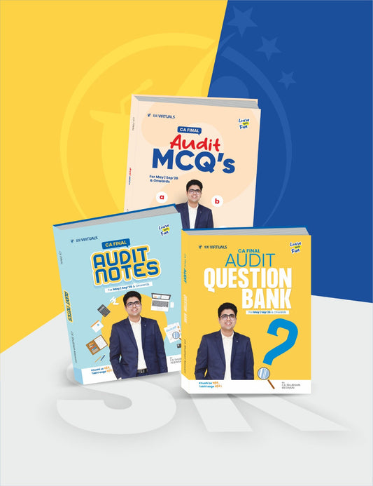 CA Final Combo Audit Notes and Question Bank with MCQs by CA Shubham Keswani Conferenza