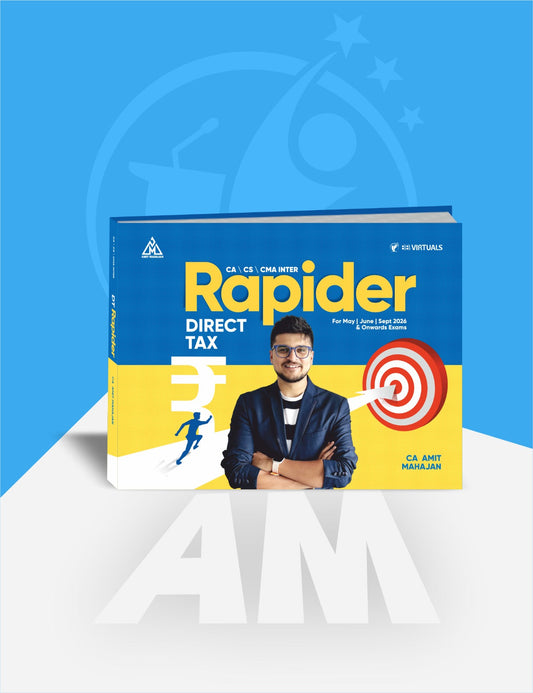 CA/CMA/CS Inter DT Rapider Book by CA Amit Mahajan Conferenza